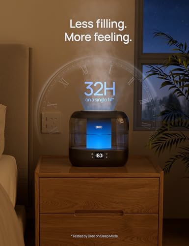 6L Top Fill Cool Mist Ultrasonic Humidifier H357523