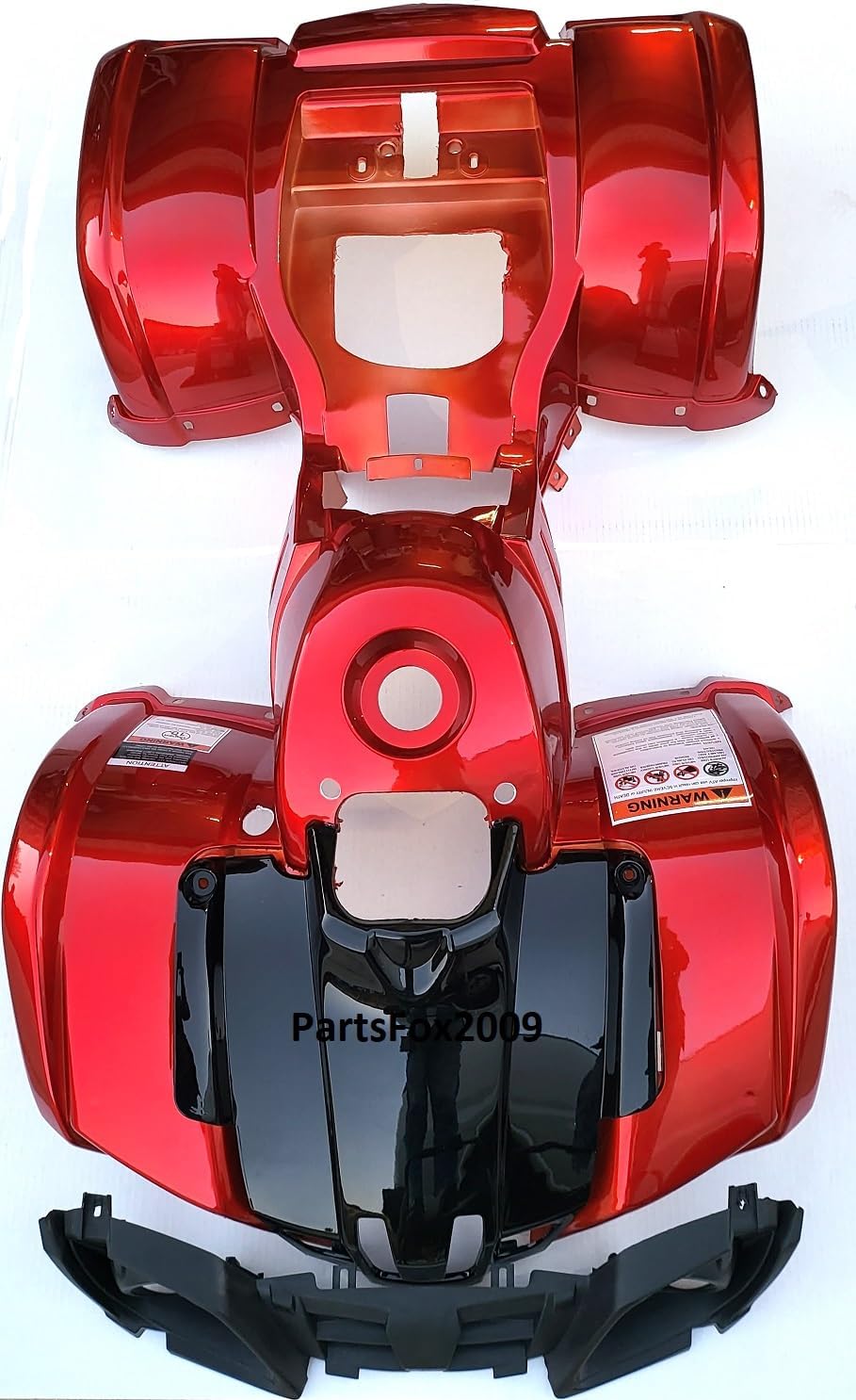 Red ATV Utility Plastic Body C694